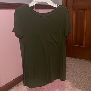 Aeropostale Dark Green woman’s crewneck t shirt
